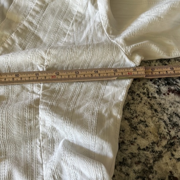 Zara Basic Fitted Bodice Bouse Size M - Picture 8 of 9